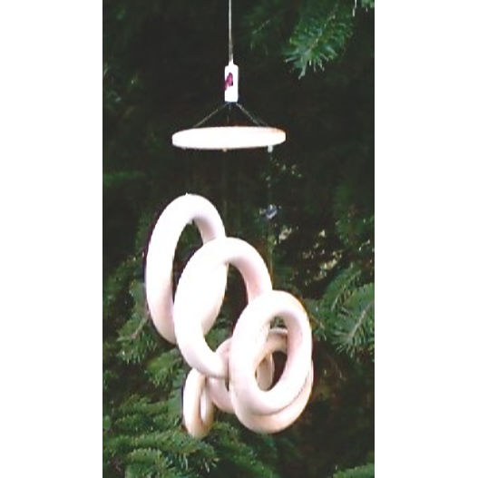 Wooden Rings Windchimes