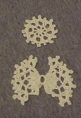 Lacy Shell Tree Top Angel Parts