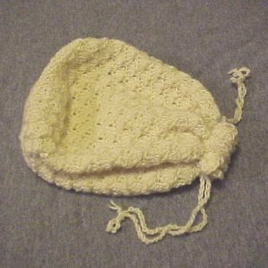 Shell Stitch Drawstring Bag