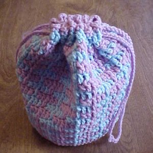 CD Drawstring Purse