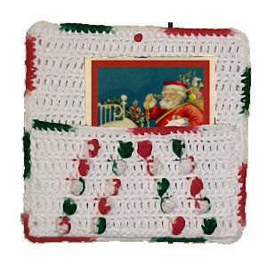 Christmas Card Holder Pocket