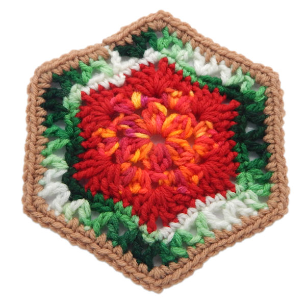 September Hexagon Motif