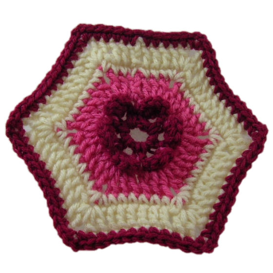 Posy Hexagon Motif