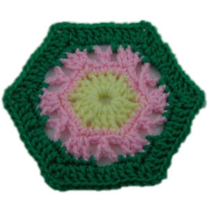 January Hexagon Motif