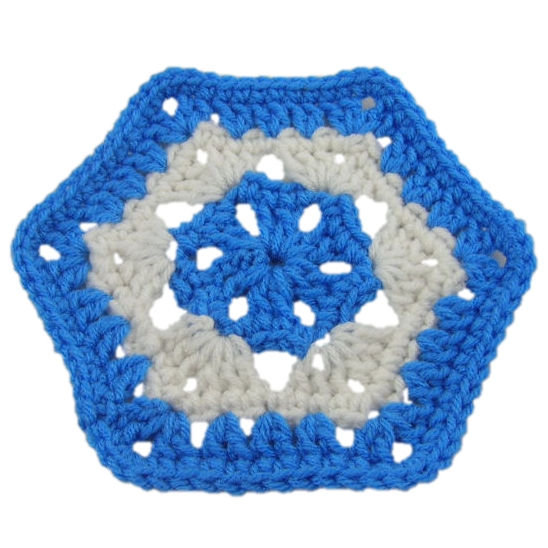 February Hexagon Motif