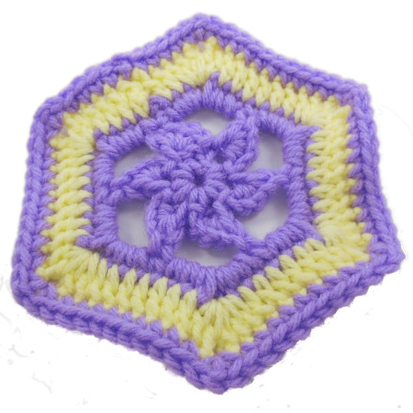 April Hexagon Motif