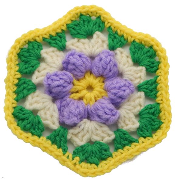 June Hexagon Motif