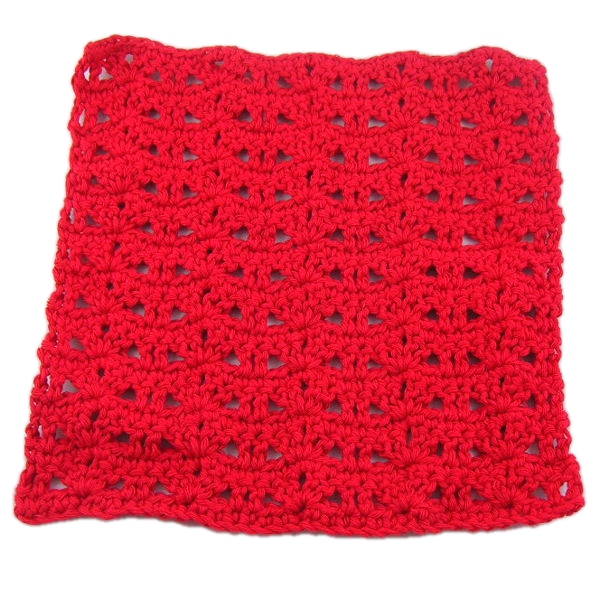 Wavy Rows Dishcloth