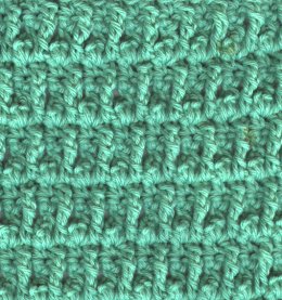 Flag Stitch Dishcloth