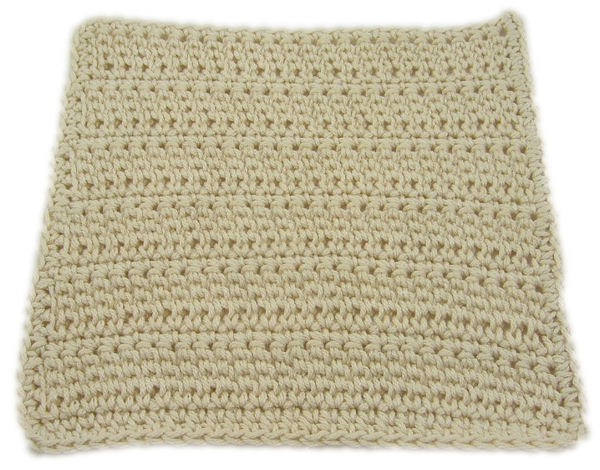 Side Stitched Dishcloth