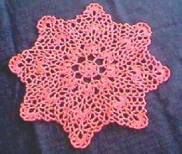 Long Bobble Doily