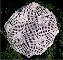 Pineapple Filet Doily