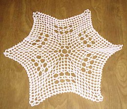 Filet Snowflake Doily