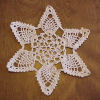 Pineapple Snowflake Doily