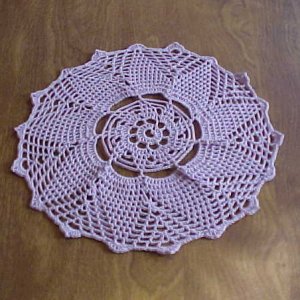 Lacy Flower Doily