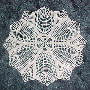 Spiral Web Doily