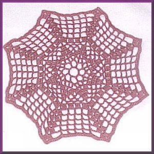 Lacy Octagon Doily