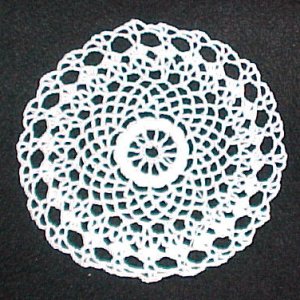 Netted Shells Doily