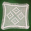 Simply Delicate Filet Square Doily