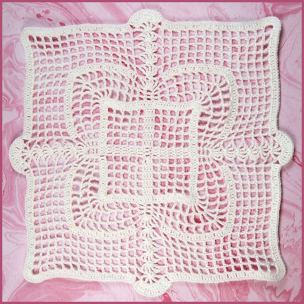 Filet Squared Doily