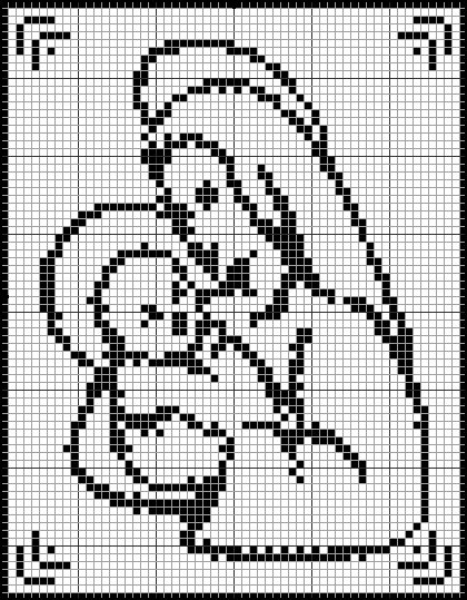 Mary & Jesus Stitch Chart