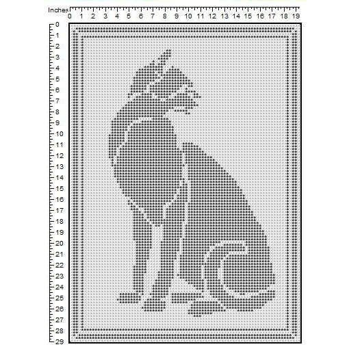 Elegant Kitty Wall Hanging