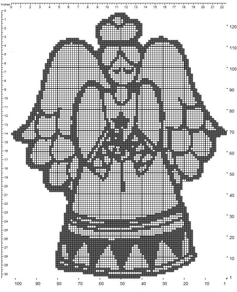 Grand Angel Stitch Chart