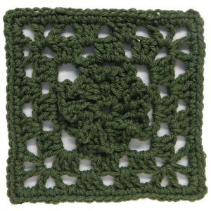 Spiral Flower Granny Square