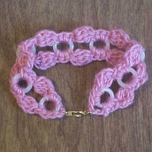 Cluster Stitch Bone Ring Bracelet