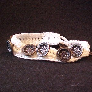 Buttoned Up Bracelet