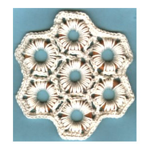 Honey Comb Wood Trivet