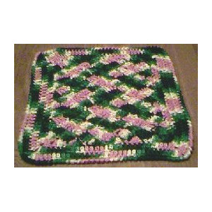 Crosshatch Stitch Table Mat