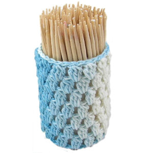 Bobble Stitch Toothpick Holder