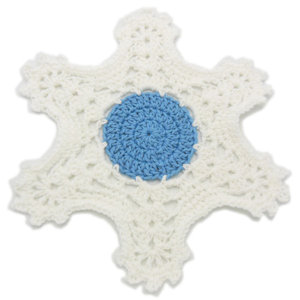 Winter's Way Snowflake Table Mat