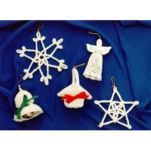 Set of 5 Ornaments