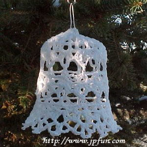 Lacy Bell Ornament