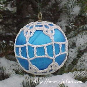 Snowflake Ball Ornament