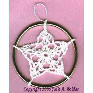 Star Dream Catcher Ornament