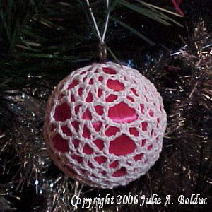 Lacy Ball Ornament