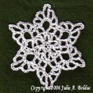 Eyelet Lace Snowflake