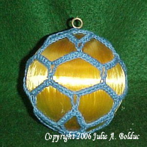 Large Netted Ball Ornament