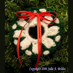 Woven Wreath Ornament