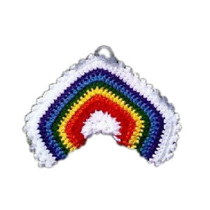 Rainbow Potholder