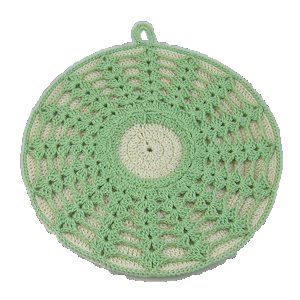 Threaded Shells Potholder