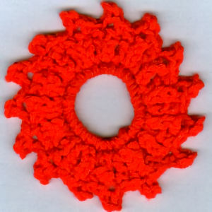 Braid Stitch Scrunchie