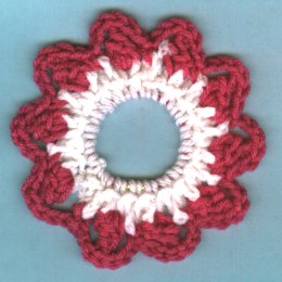 Flag Stitch Scrunchie