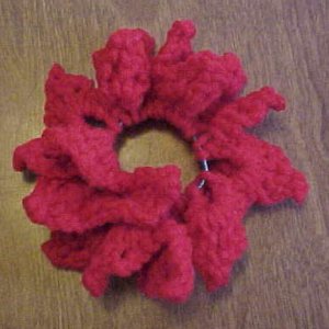 Picot Points Scrunchie