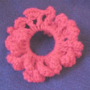 Citrus Stitch Scrunchie