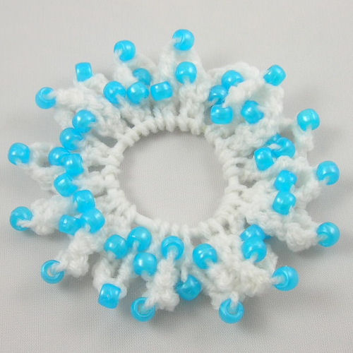 Beaded Bumps Scrunchie