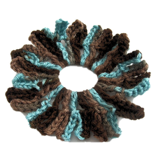 Tunisian Scrunchie